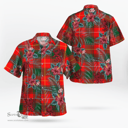 Scottish Clan MacPhee Modern Tartan Scottish Lion Hawaiian Shirt | Tartan Plaid Shirt Scottish Plaid Tartan Plaid - ScotsTee - scotstee.com