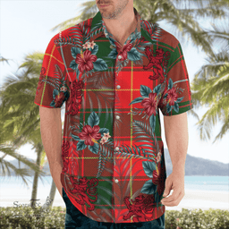 Scottish Clan MacFie Tartan Scottish Lion Hawaiian Shirt | Tartan Plaid Shirt Scottish Plaid Tartan Plaid - ScotsTee - scotstee.com