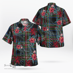 Scottish Clan Lyle Tartan Scottish Lion Hawaiian Shirt | Tartan Plaid Shirt Scottish Plaid Tartan Plaid - ScotsTee - scotstee.com