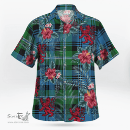 Scottish Clan Lyon Tartan Scottish Lion Hawaiian Shirt | Tartan Plaid Shirt Scottish Plaid Tartan Plaid - ScotsTee - scotstee.com