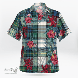 Scottish Clan Gordon Dress Ancient Tartan Scottish Lion Hawaiian Shirt | Tartan Plaid Shirt Scottish Plaid Tartan Plaid - ScotsTee - scotstee.com