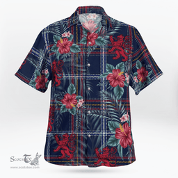 Scottish Clan Jewish Tartan Tartan Scottish Lion Hawaiian Shirt | Tartan Plaid Shirt Scottish Plaid Tartan Plaid - ScotsTee - scotstee.com