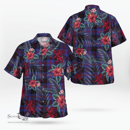 Scottish Clan Garden Tartan Scottish Lion Hawaiian Shirt | Tartan Plaid Shirt Scottish Plaid Tartan Plaid - ScotsTee - scotstee.com