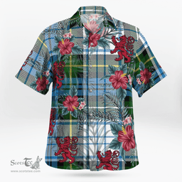 Scottish Clan Campbell Dress Tartan Scottish Lion Hawaiian Shirt | Tartan Plaid Shirt Scottish Plaid Tartan Plaid - ScotsTee - scotstee.com