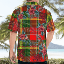 Scottish Clan Leask Tartan Scottish Lion Hawaiian Shirt | Tartan Plaid Shirt Scottish Plaid Tartan Plaid - ScotsTee - scotstee.com