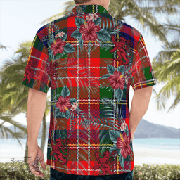 Scottish Clan Christie Tartan Scottish Lion Hawaiian Shirt | Tartan Plaid Shirt Scottish Plaid Tartan Plaid - ScotsTee - scotstee.com