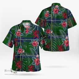 Scottish Clan Henderson Modern Tartan Scottish Lion Hawaiian Shirt | Tartan Plaid Shirt Scottish Plaid Tartan Plaid - ScotsTee - scotstee.com