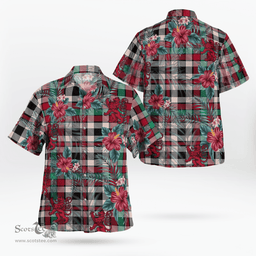 Scottish Clan Borthwick Dress Ancient Tartan Scottish Lion Hawaiian Shirt | Tartan Plaid Shirt Scottish Plaid Tartan Plaid - ScotsTee - scotstee.com
