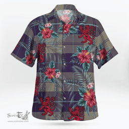 Scottish Clan Cunningham Dress Blue Dancers Tartan Scottish Lion Hawaiian Shirt | Tartan Plaid Shirt Scottish Plaid Tartan Plaid - ScotsTee - scotstee.com