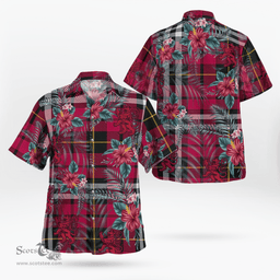 Scottish Clan Little Tartan Scottish Lion Hawaiian Shirt | Tartan Plaid Shirt Scottish Plaid Tartan Plaid - ScotsTee - scotstee.com