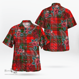 Scottish Clan Cairns Tartan Scottish Lion Hawaiian Shirt | Tartan Plaid Shirt Scottish Plaid Tartan Plaid - ScotsTee - scotstee.com