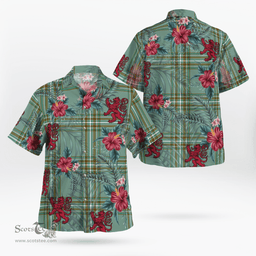 Scottish Clan Kelly Dress Tartan Scottish Lion Hawaiian Shirt | Tartan Plaid Shirt Scottish Plaid Tartan Plaid - ScotsTee - scotstee.com