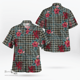 Scottish Clan Haig Check Tartan Scottish Lion Hawaiian Shirt | Tartan Plaid Shirt Scottish Plaid Tartan Plaid - ScotsTee - scotstee.com