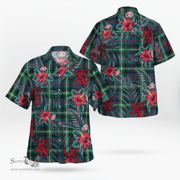 Scottish Clan Scottish Clan Bannatyne 1 Tartan Scottish Lion Hawaiian Shirt | Tartan Plaid Shirt Scottish Plaid Tartan Plaid - ScotsTee - scotstee.com
