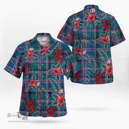 Scottish Clan Cooper Ancient Tartan Scottish Lion Hawaiian Shirt | Tartan Plaid Shirt Scottish Plaid Tartan Plaid - ScotsTee - scotstee.com