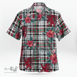 Scottish Clan Borthwick Tartan Scottish Lion Hawaiian Shirt | Tartan Plaid Shirt Scottish Plaid Tartan Plaid - ScotsTee - scotstee.com