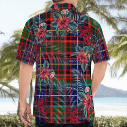 Scottish Clan Aikenhead Tartan Scottish Lion Hawaiian Shirt | Tartan Plaid Shirt Scottish Plaid Tartan Plaid - ScotsTee - scotstee.com
