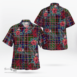 Scottish Clan Aikenhead Tartan Scottish Lion Hawaiian Shirt | Tartan Plaid Shirt Scottish Plaid Tartan Plaid - ScotsTee - scotstee.com