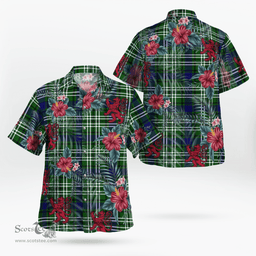 Scottish Clan Blackadder Tartan Scottish Lion Hawaiian Shirt | Tartan Plaid Shirt Scottish Plaid Tartan Plaid - ScotsTee - scotstee.com