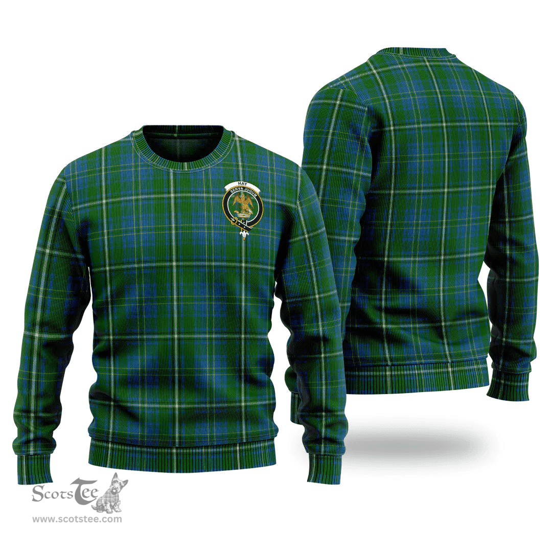 Scottish Hay Hunting Clan Tartan Sweater - Classic Scottish Plaid Tartan Plaid