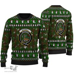 Scottish Maxwell Hunting Clan Crest Tartan Ugly Christmas Sweater - Plaid Family Ugly Sweater Scottish Plaid Tartan Plaid - ScotsTee - scotstee.com