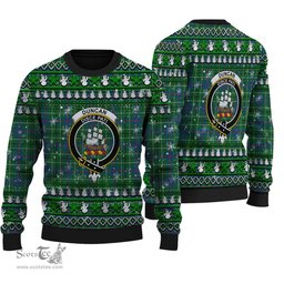 Scottish Duncan Ancient Clan Crest Tartan Ugly Christmas Sweater - Plaid Family Ugly Sweater Scottish Plaid Tartan Plaid - ScotsTee - scotstee.com