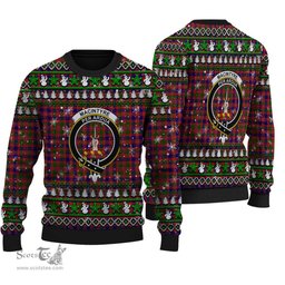 Scottish MacIntyre Modern Clan Crest Tartan Ugly Christmas Sweater - Plaid Family Ugly Sweater Scottish Plaid Tartan Plaid - ScotsTee - scotstee.com