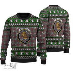 Scottish MacGregor Hunting Ancient Clan Crest Tartan Ugly Christmas Sweater - Plaid Family Ugly Sweater Scottish Plaid Tartan Plaid - ScotsTee - scotstee.com