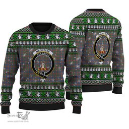Scottish MacIntyre Ancient Clan Crest Tartan Ugly Christmas Sweater - Plaid Family Ugly Sweater Scottish Plaid Tartan Plaid - ScotsTee - scotstee.com