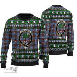 Scottish Anderson Modern Clan Crest Tartan Ugly Christmas Sweater - Plaid Family Ugly Sweater Scottish Plaid Tartan Plaid - ScotsTee - scotstee.com