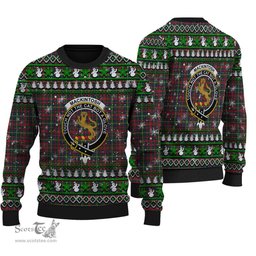 Scottish MacKintosh Hunting Modern Clan Crest Tartan Ugly Christmas Sweater - Plaid Family Ugly Sweater Scottish Plaid Tartan Plaid - ScotsTee - scotstee.com