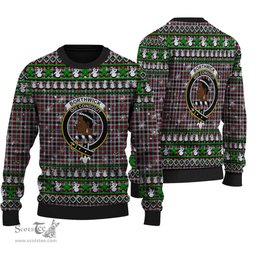 Scottish Borthwick Ancient Clan Crest Tartan Ugly Christmas Sweater - Plaid Family Ugly Sweater Scottish Plaid Tartan Plaid - ScotsTee - scotstee.com