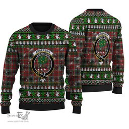 Scottish Anderson of Arbrake Clan Crest Tartan Ugly Christmas Sweater - Plaid Family Ugly Sweater Scottish Plaid Tartan Plaid - ScotsTee - scotstee.com
