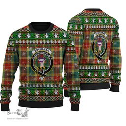 Scottish Buchanan Old Sett Clan Crest Tartan Ugly Christmas Sweater - Plaid Family Ugly Sweater Scottish Plaid Tartan Plaid - ScotsTee - scotstee.com