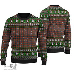 Scottish MacNaughton Ancient Clan Tartan Ugly Christmas Sweater - Plaid Family Ugly Sweater Scottish Plaid Tartan Plaid - ScotsTee - scotstee.com