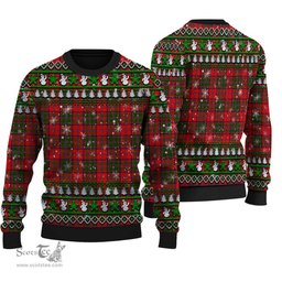 Scottish Stewart of Appin Modern Clan Tartan Ugly Christmas Sweater - Plaid Family Ugly Sweater Scottish Plaid Tartan Plaid - ScotsTee - scotstee.com