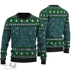 Scottish Shaw Ancient Clan Tartan Ugly Christmas Sweater - Plaid Family Ugly Sweater Scottish Plaid Tartan Plaid - ScotsTee - scotstee.com