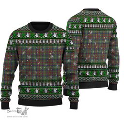 Scottish Shaw Green Modern Clan Tartan Ugly Christmas Sweater - Plaid Family Ugly Sweater Scottish Plaid Tartan Plaid - ScotsTee - scotstee.com
