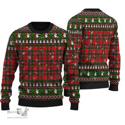 Scottish Spens Modern Clan Tartan Ugly Christmas Sweater - Plaid Family Ugly Sweater Scottish Plaid Tartan Plaid - ScotsTee - scotstee.com