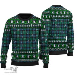 Scottish Stewart Old Ancient Clan Tartan Ugly Christmas Sweater - Plaid Family Ugly Sweater Scottish Plaid Tartan Plaid - ScotsTee - scotstee.com