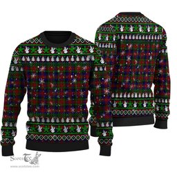 Scottish Tennant Clan Tartan Ugly Christmas Sweater - Plaid Family Ugly Sweater Scottish Plaid Tartan Plaid - ScotsTee - scotstee.com