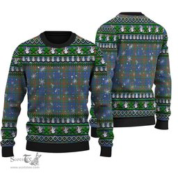 Scottish Stewart of Appin Hunting Ancient Clan Tartan Ugly Christmas Sweater - Plaid Family Ugly Sweater Scottish Plaid Tartan Plaid - ScotsTee - scotstee.com