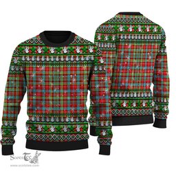 Scottish Ogilvie Clan Tartan Ugly Christmas Sweater - Plaid Family Ugly Sweater Scottish Plaid Tartan Plaid - ScotsTee - scotstee.com