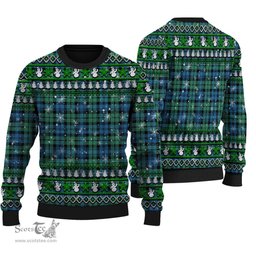 Scottish Campbell Ancient 01 Clan Tartan Ugly Christmas Sweater - Plaid Family Ugly Sweater Scottish Plaid Tartan Plaid - ScotsTee - scotstee.com