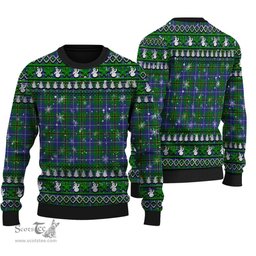 Scottish Turnbull Hunting Clan Tartan Ugly Christmas Sweater - Plaid Family Ugly Sweater Scottish Plaid Tartan Plaid - ScotsTee - scotstee.com