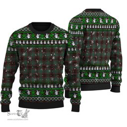 Scottish Buchan Ancient Clan Tartan Ugly Christmas Sweater - Plaid Family Ugly Sweater Scottish Plaid Tartan Plaid - ScotsTee - scotstee.com