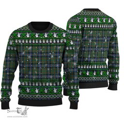 Scottish Cochrane Ancient Clan Tartan Ugly Christmas Sweater - Plaid Family Ugly Sweater Scottish Plaid Tartan Plaid - ScotsTee - scotstee.com