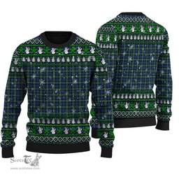 Scottish Campbell Argyll Ancient Clan Tartan Ugly Christmas Sweater - Plaid Family Ugly Sweater Scottish Plaid Tartan Plaid - ScotsTee - scotstee.com