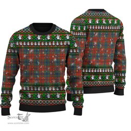 Scottish MacLean of Duart Ancient Clan Tartan Ugly Christmas Sweater - Plaid Family Ugly Sweater Scottish Plaid Tartan Plaid - ScotsTee - scotstee.com