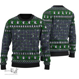 Scottish Campbell Argyll Modern Clan Tartan Ugly Christmas Sweater - Plaid Family Ugly Sweater Scottish Plaid Tartan Plaid - ScotsTee - scotstee.com
